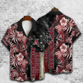 Arizona Diamondbacks American Tropical Flower Black - Adult & Kids T-Shirts, Sweatshirts & Hoodies apparel design preview 1