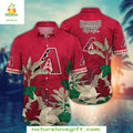 Arizona Diamondbacks MLB Hawaiian Bold Botanical - Adult & Kids T-Shirts, Sweatshirts & Hoodies apparel design preview 1