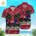 Arizona Diamondbacks Hawaiian Tropical Birds Foliage - Adult & Kids T-Shirts, Sweatshirts & Hoodies apparel design preview 1