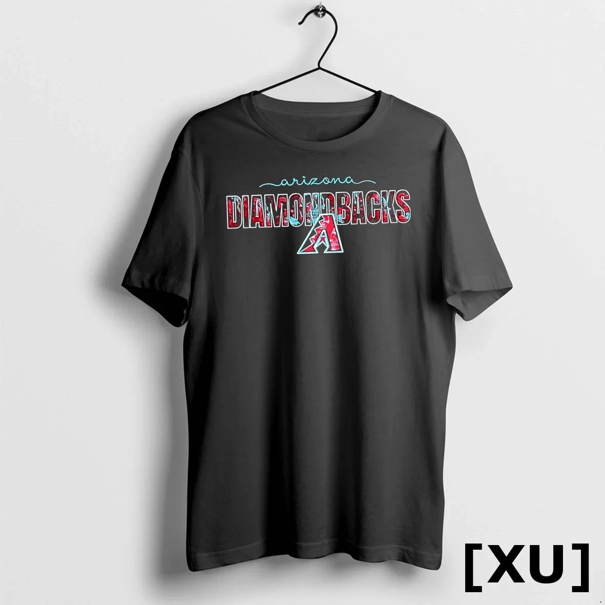 Arizona Diamondbacks Floral Graphic Baseball Sweater - Adult & Kids T-Shirts, Sweatshirts & Hoodies apparel design preview 1