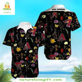 Arizona Diamondbacks Floral Hawaiian Black Botanical - Adult & Kids T-Shirts, Sweatshirts & Hoodies apparel design preview 1