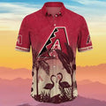 Arizona Diamondbacks MLB Flamingo Flower Hawaiian - Adult & Kids T-Shirts, Sweatshirts & Hoodies apparel design preview 1