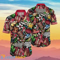 Arizona Diamondbacks MLB Flower Hawaiian Best Gift - Adult & Kids T-Shirts, Sweatshirts & Hoodies apparel design preview 1