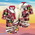 Arizona Diamondbacks MLB Flower Hawaiian Special Gift - Adult & Kids T-Shirts, Sweatshirts & Hoodies apparel design preview 1