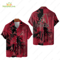 Arizona Diamondbacks Tropical Palm Trees MLB Hawaiian - Adult & Kids T-Shirts, Sweatshirts & Hoodies apparel design preview 1
