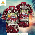 Arizona Diamondbacks MLB Hawaiian Vintage Car Palm - Adult & Kids T-Shirts, Sweatshirts & Hoodies apparel design preview 1