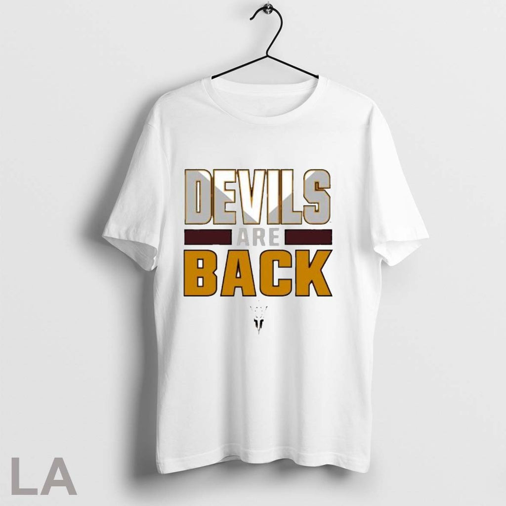 Arizona State Football Devils Are Back - Adult & Kids T-Shirts, Sweatshirts & Hoodies apparel design preview 1