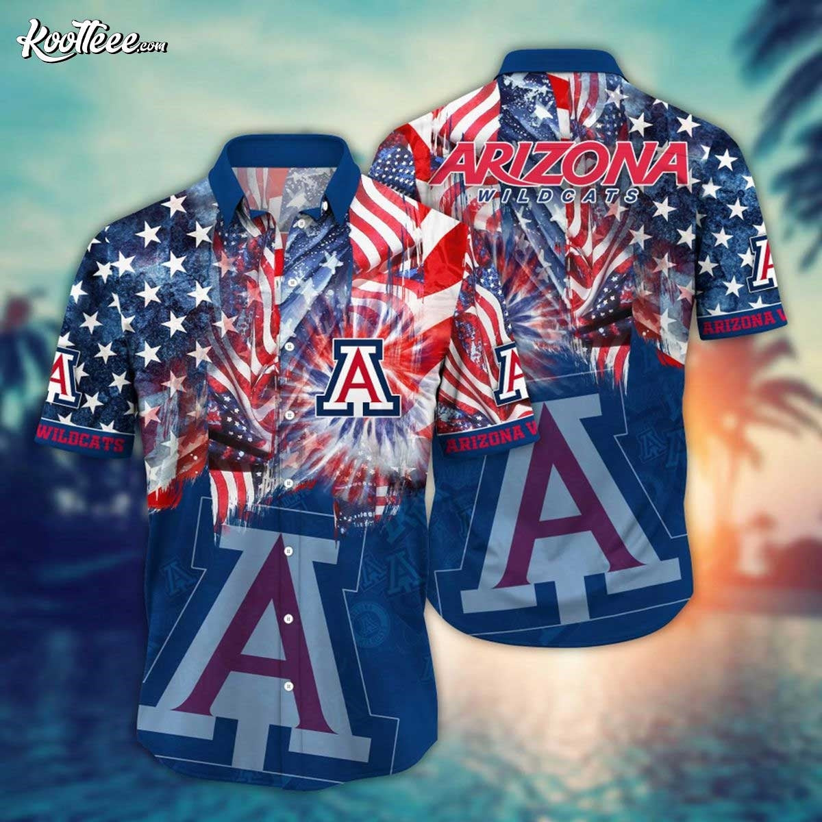 Arizona Wildcats NCAA American Hawaiian - Adult & Kids T-Shirts, Sweatshirts & Hoodies apparel design preview 1