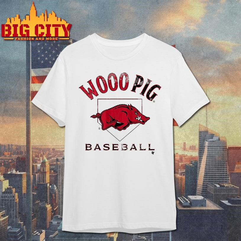 Arkansas Baseball Home Plate - Adult & Kids T-Shirts, Sweatshirts & Hoodies apparel design preview 1