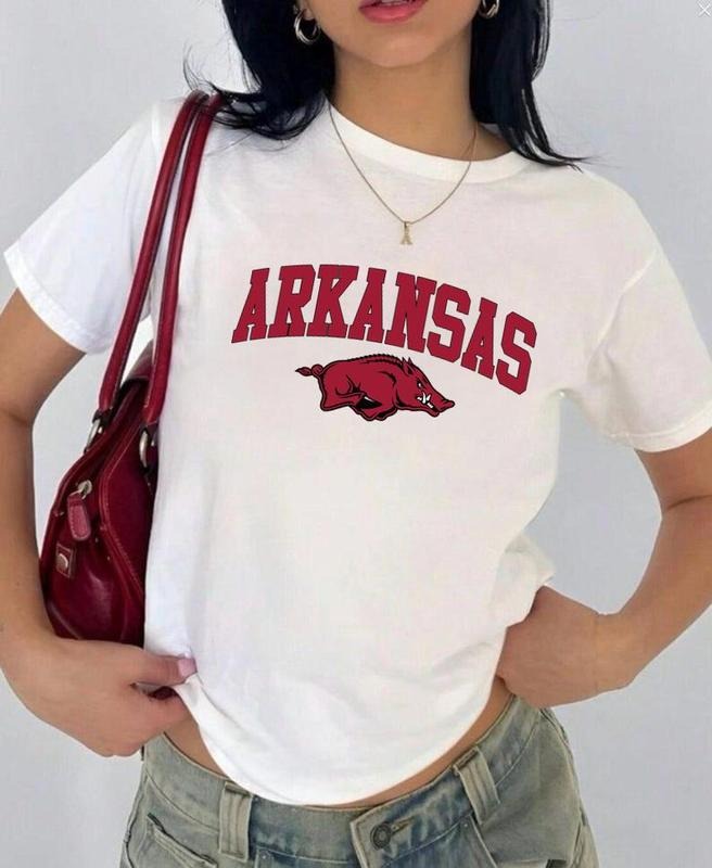 Arkansas Vintage Sport Teams NCAA Black Baby Team - Adult & Kids T-Shirts, Sweatshirts & Hoodies apparel design preview 1