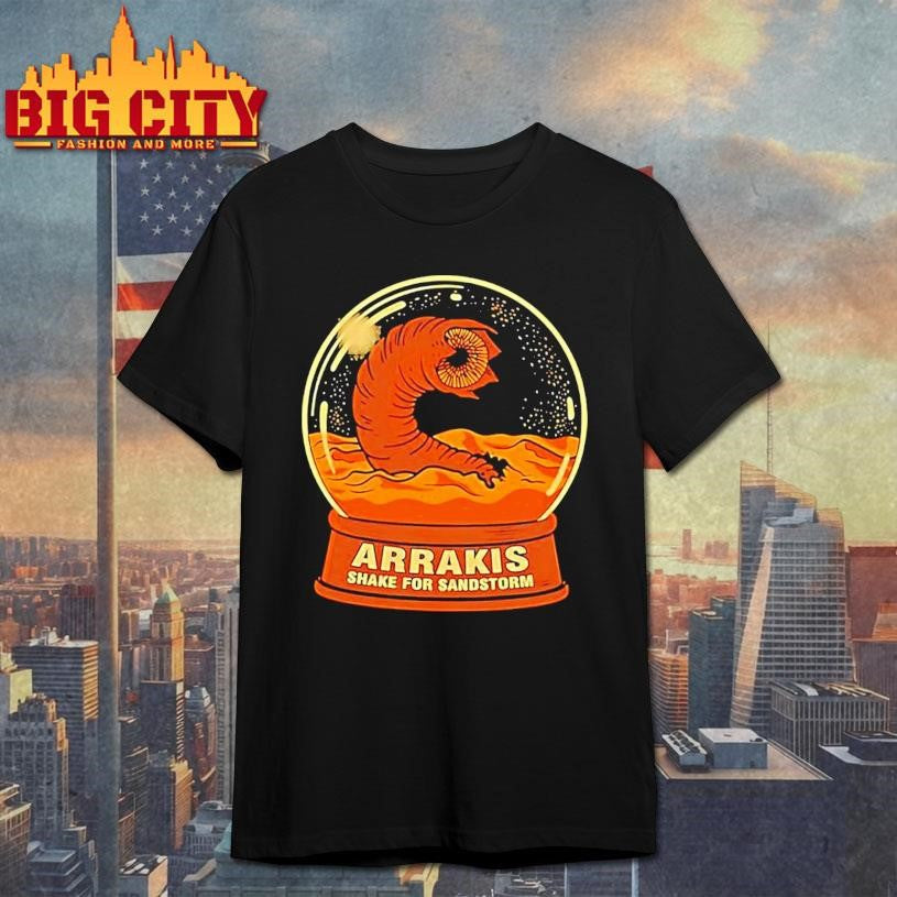 Arrakis Shake For Sandstorm Dune Shai Hulud Sandworm - Adult & Kids T-Shirts, Sweatshirts & Hoodies apparel design preview 1