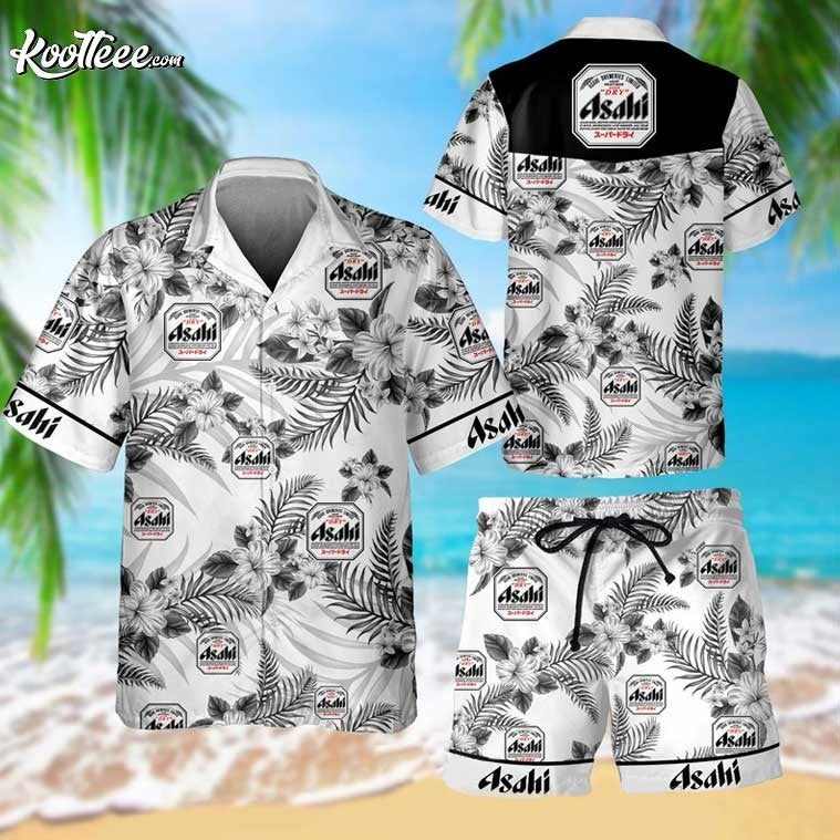 Asahi Breweries Hawaiian And Shorts - Adult & Kids T-Shirts, Sweatshirts & Hoodies apparel design preview 1