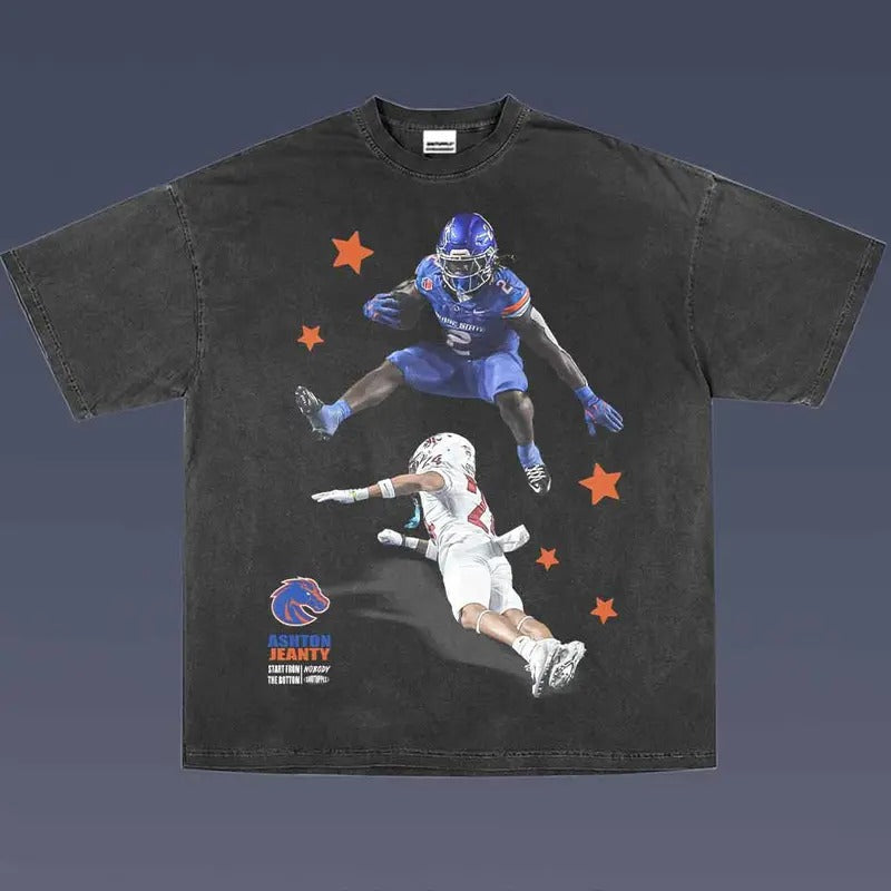 Ashton Jeanty 1.0 VINTAGE FAN - Adult & Kids T-Shirts, Sweatshirts & Hoodies apparel design preview 1