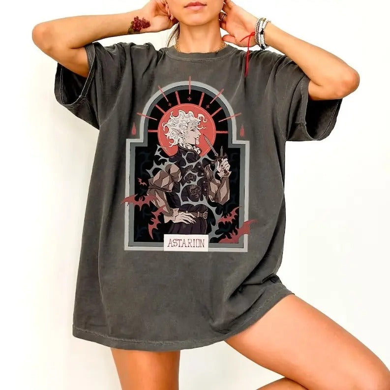 Astarion Baldurs Gate 3 Vintage Man - Adult & Kids T-Shirts, Sweatshirts & Hoodies apparel design preview 1