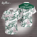 Aston Martin Short Sleeve Curved Hawaiian - Adult & Kids T-Shirts, Sweatshirts & Hoodies apparel design preview 1