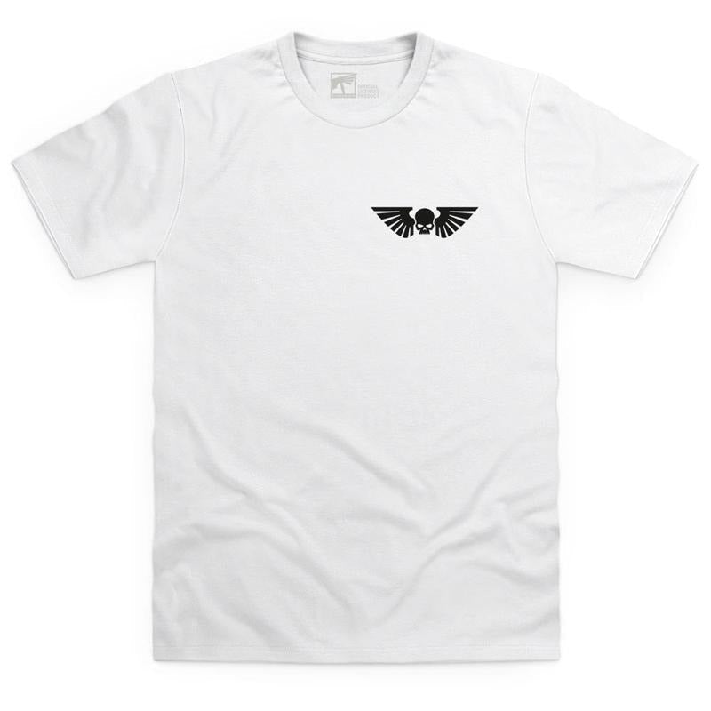 Astra Militarum Cadia Stands White Double Print - Adult & Kids T-Shirts, Sweatshirts & Hoodies apparel design preview 1