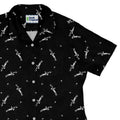 Astronaut Skeleton Curvy Button Up - Adult & Kids T-Shirts, Sweatshirts & Hoodies apparel design preview 1