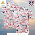 Atlanta Braves Hawaiian Hibiscus Haven White MLB - Adult & Kids T-Shirts, Sweatshirts & Hoodies apparel design preview 1