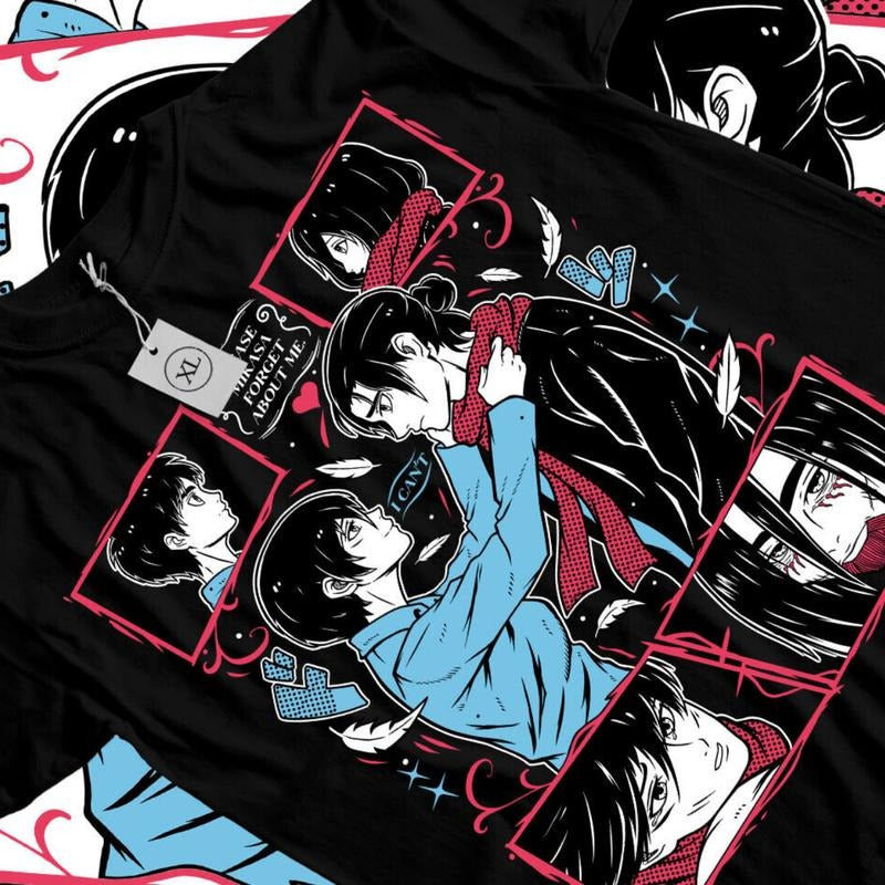 Attack Titan Anime Eren Mikasa Family AOT Manga Lover - Adult & Kids T-Shirts, Sweatshirts & Hoodies apparel design preview 1