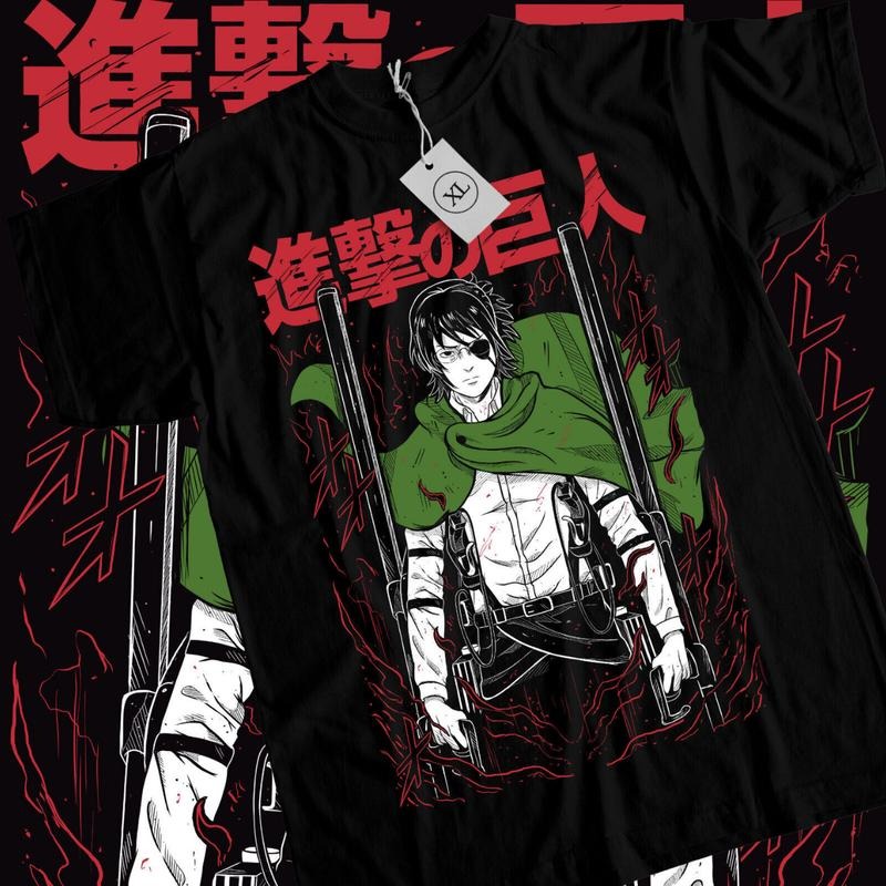 Attack Titan Anime Hange Zoe Manga Lover Ball Cotton - Adult & Kids T-Shirts, Sweatshirts & Hoodies apparel design preview 1