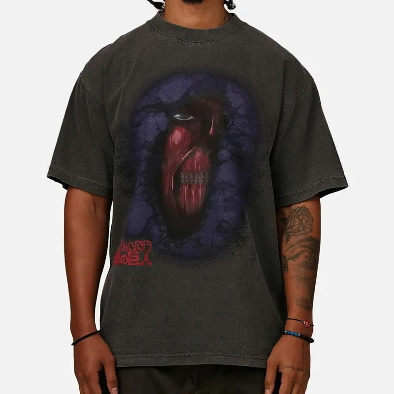 Attack Titan Hidden Inside Walls Trending Movie - Adult & Kids T-Shirts, Sweatshirts & Hoodies apparel design preview 1