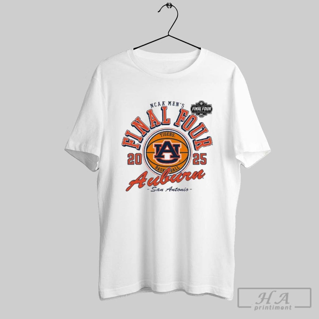 Auburn Tigers 2025 Final Four San Antonio Vintage - Adult & Kids T-Shirts, Sweatshirts & Hoodies apparel design preview 1