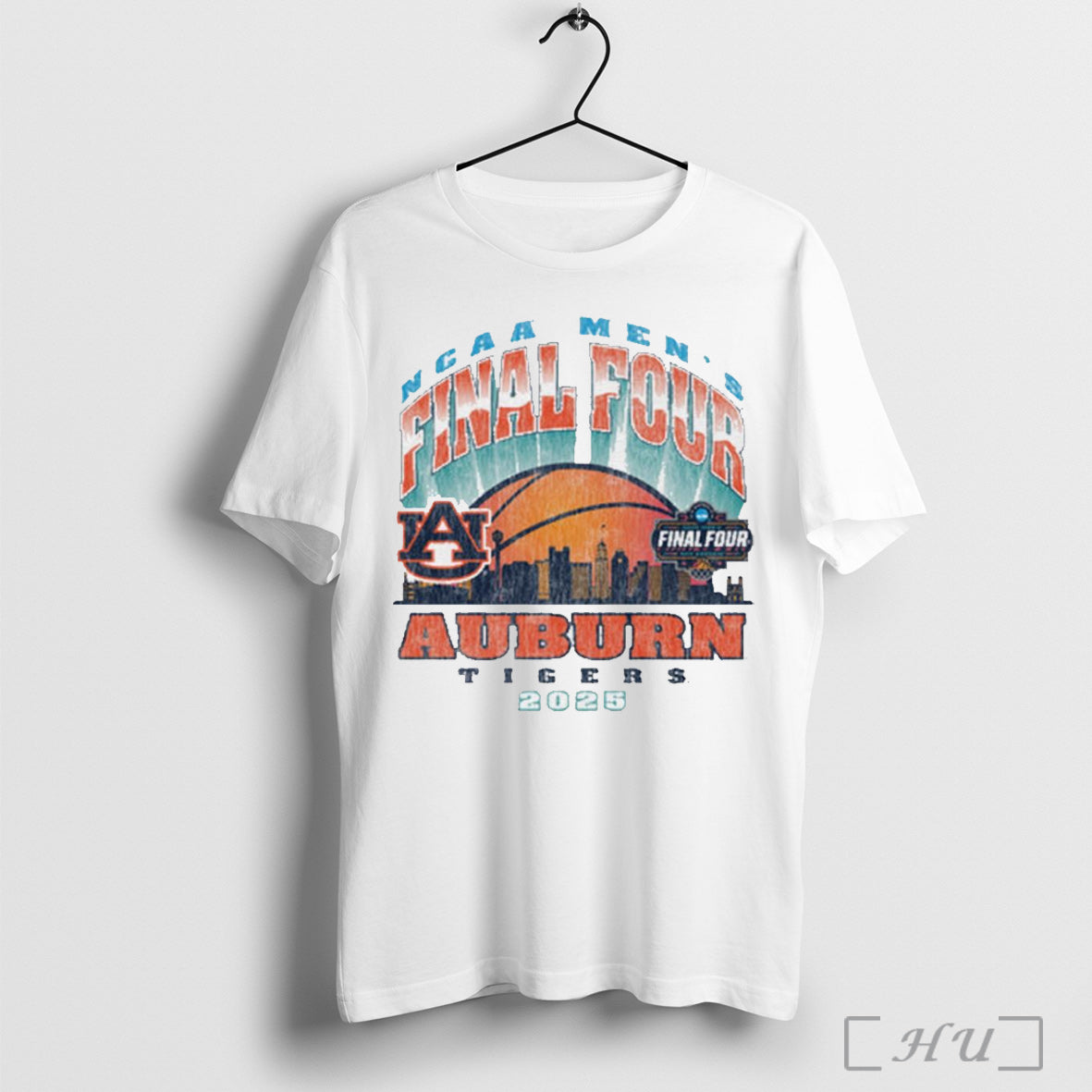 Auburn Tigers 2025 Ncaa Mens Final Four Throwback - Adult & Kids T-Shirts, Sweatshirts & Hoodies apparel design preview 1