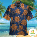 Auburn Tigers Hawaiian Short Sleeve Tropical Button - Adult & Kids T-Shirts, Sweatshirts & Hoodies apparel design preview 1