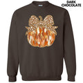 Autumn Brushstroke Pumpkin 'NLB' - Adult & Kids T-Shirts, Sweatshirts & Hoodies apparel design preview 1