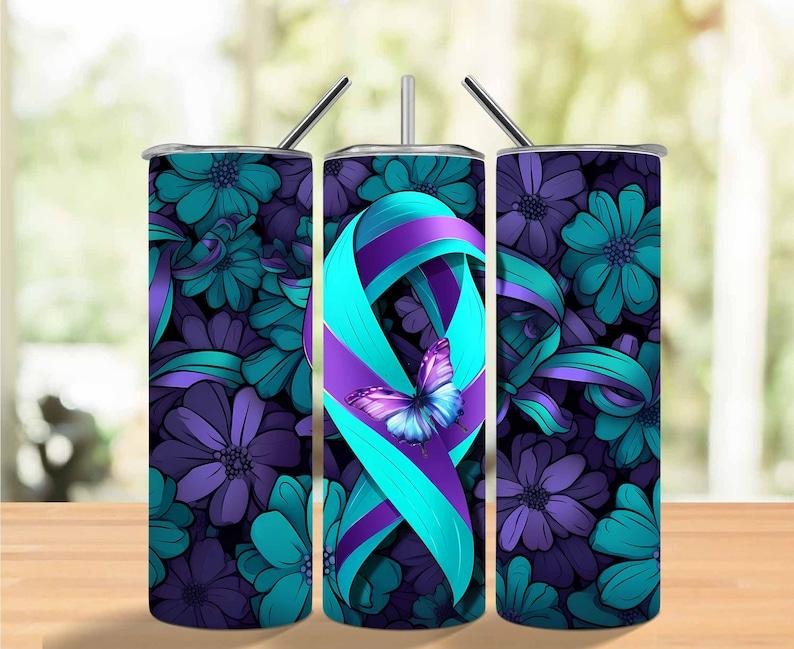 Awareness 20oz Stainless Steel Tumbler - Adult & Kids T-Shirts, Sweatshirts & Hoodies apparel design preview 1
