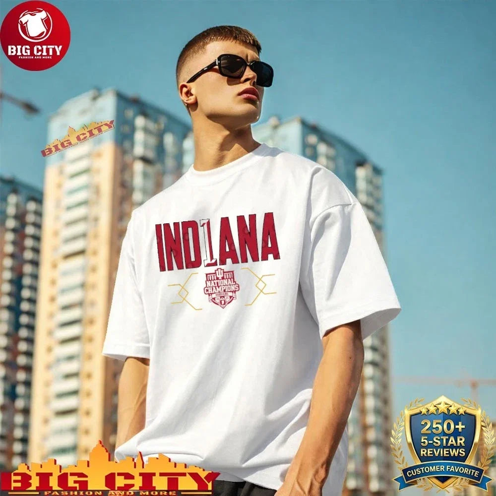 Awesome Ind1ana Hoosiers national champions 2025 - Adult & Kids T-Shirts, Sweatshirts & Hoodies apparel design preview 1