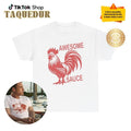 Awesome Sauce Picture Rooster Sriracha Foodie - Adult & Kids T-Shirts, Sweatshirts & Hoodies apparel design preview 1