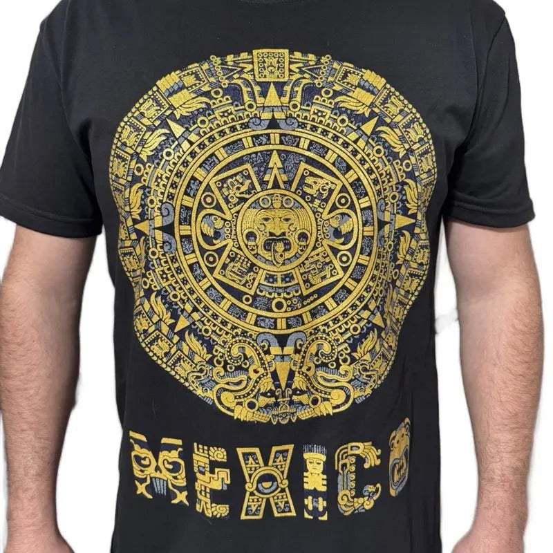 Aztec Calendar Dorado Central Menswear - Adult & Kids T-Shirts, Sweatshirts & Hoodies apparel design preview 1