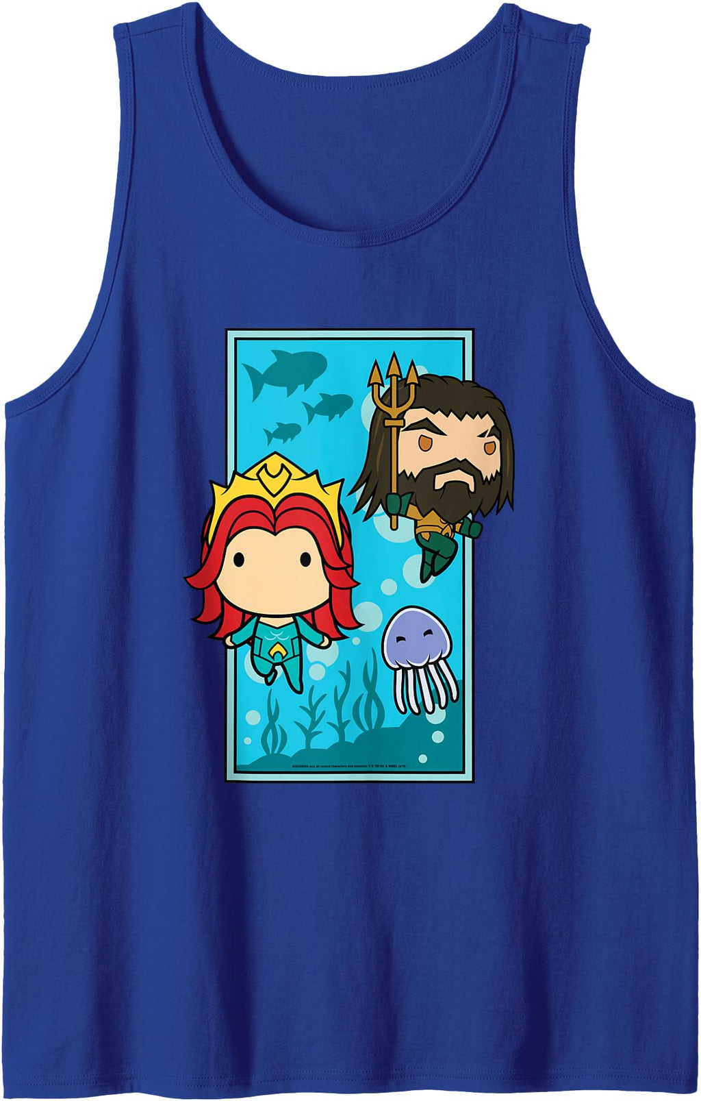 Aquaman Movie Chibi Mera And Sweatshirt - Custom Art Print Men Women - T-Shirt, Sweatshirt, Hoodie