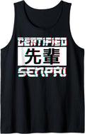Aesthetic Certified Senpai Anime Otaku T-Shirt - Custom Art Print Unisex - T-Shirt, Sweatshirt, Hoodie