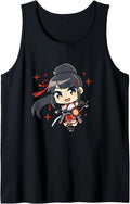 Handcrafted Manga Chibi Samurai Rare Sweatshirt - Graphic Print Men Women - T-Shirt, Sweatshirt, Hoodie