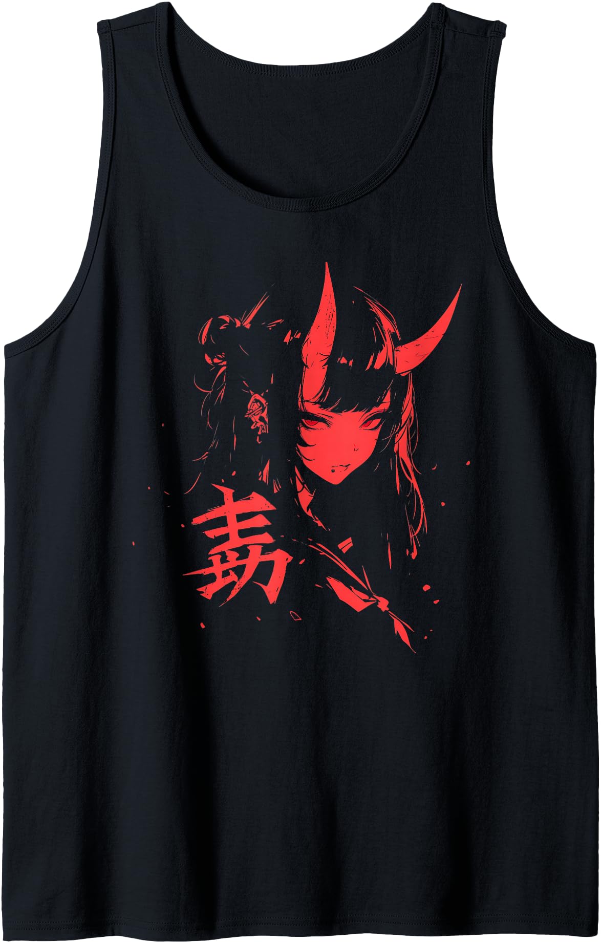 Gothic Anime Demon Waifu Japan Hoodie - Fun Novelty Design for Adults - T-Shirt, Sweatshirt, Hoodie