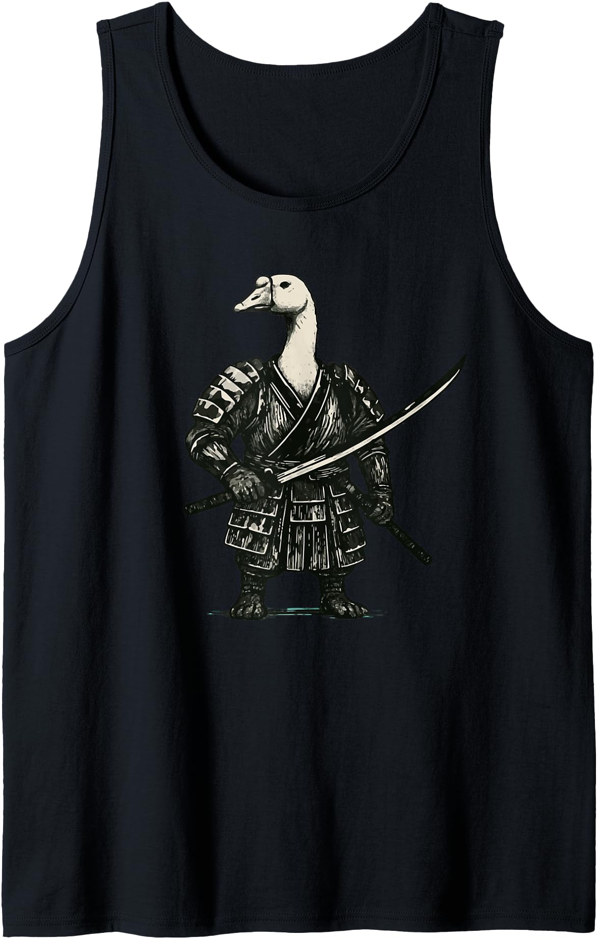 Exclusive Samurai Goose Warrior Sweatshirt - Custom Art Print Men Women - T-Shirt, Sweatshirt, Hoodie