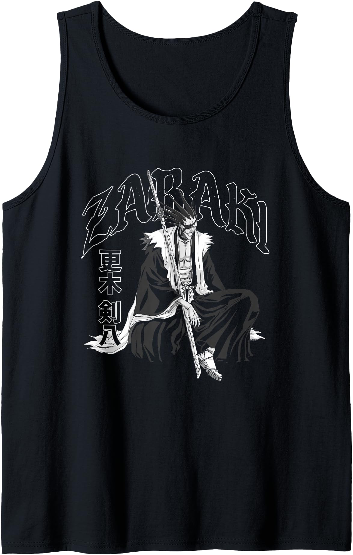 Authentic Bleach Zabaki Gothic Anime Rare T-Shirt - Graphic Print Unisex - T-Shirt, Sweatshirt, Hoodie