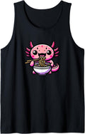 Handcrafted Kawaii Anime Axolotl Eating T-Shirt - Trendy Graphic Unisex - T-Shirt, Sweatshirt, Hoodie