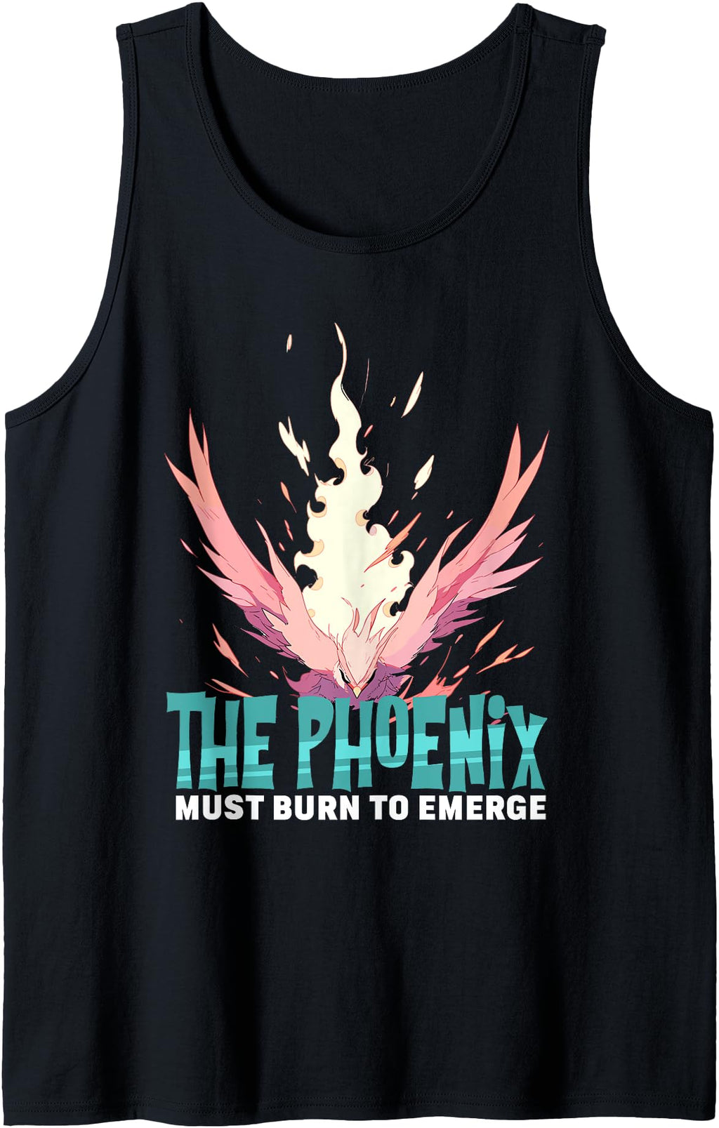 Phoenix Must Burn To Emerge Anime T-Shirt - Streetwear Style Men Women - T-Shirt, Sweatshirt, Hoodie