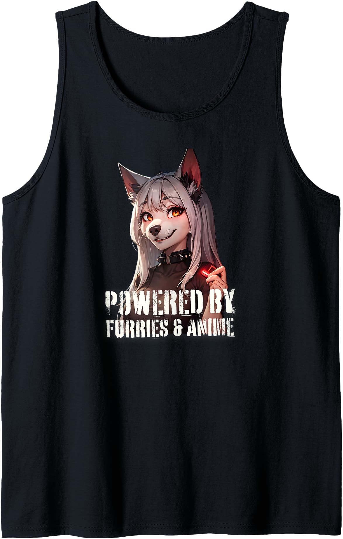 Handcrafted Powered Furries Anime Sweatshirt - Minimalist Print Men Women - T-Shirt, Sweatshirt, Hoodie