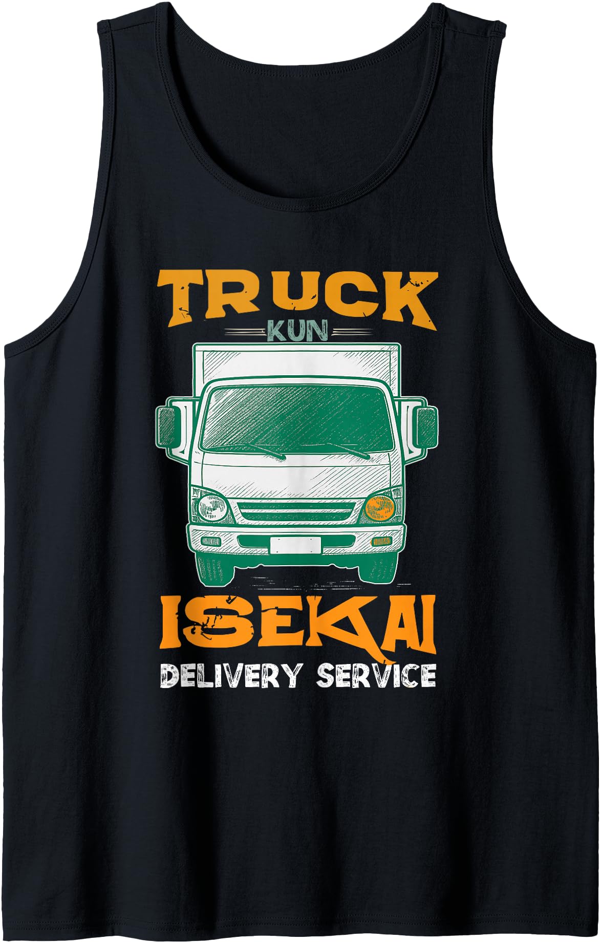 Original Anime Isekai Truck Kun Otaku Hoodie - Trendy Graphic for Adults - T-Shirt, Sweatshirt, Hoodie