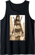 Exclusive Sexy Anime Samurai Dystopia T-Shirt - Novelty Apparel for Adults - T-Shirt, Sweatshirt, Hoodie