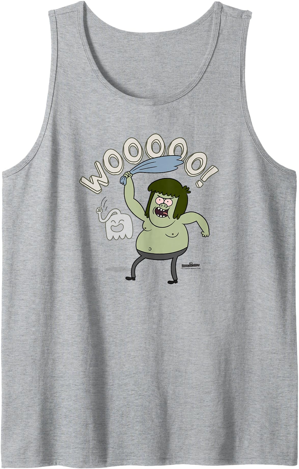 Handcrafted Regular Show Muscle Sweatshirt - Unique Graphic for Adults - T-Shirt, Sweatshirt, Hoodie