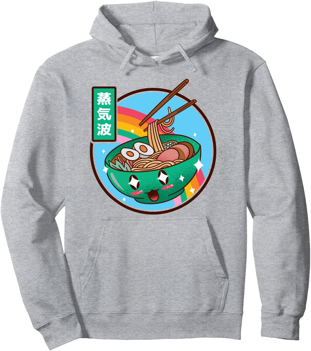 Original Happy Ramen Bowl Rainbow T-Shirt - Custom Art Print Men Women - T-Shirt, Sweatshirt, Hoodie