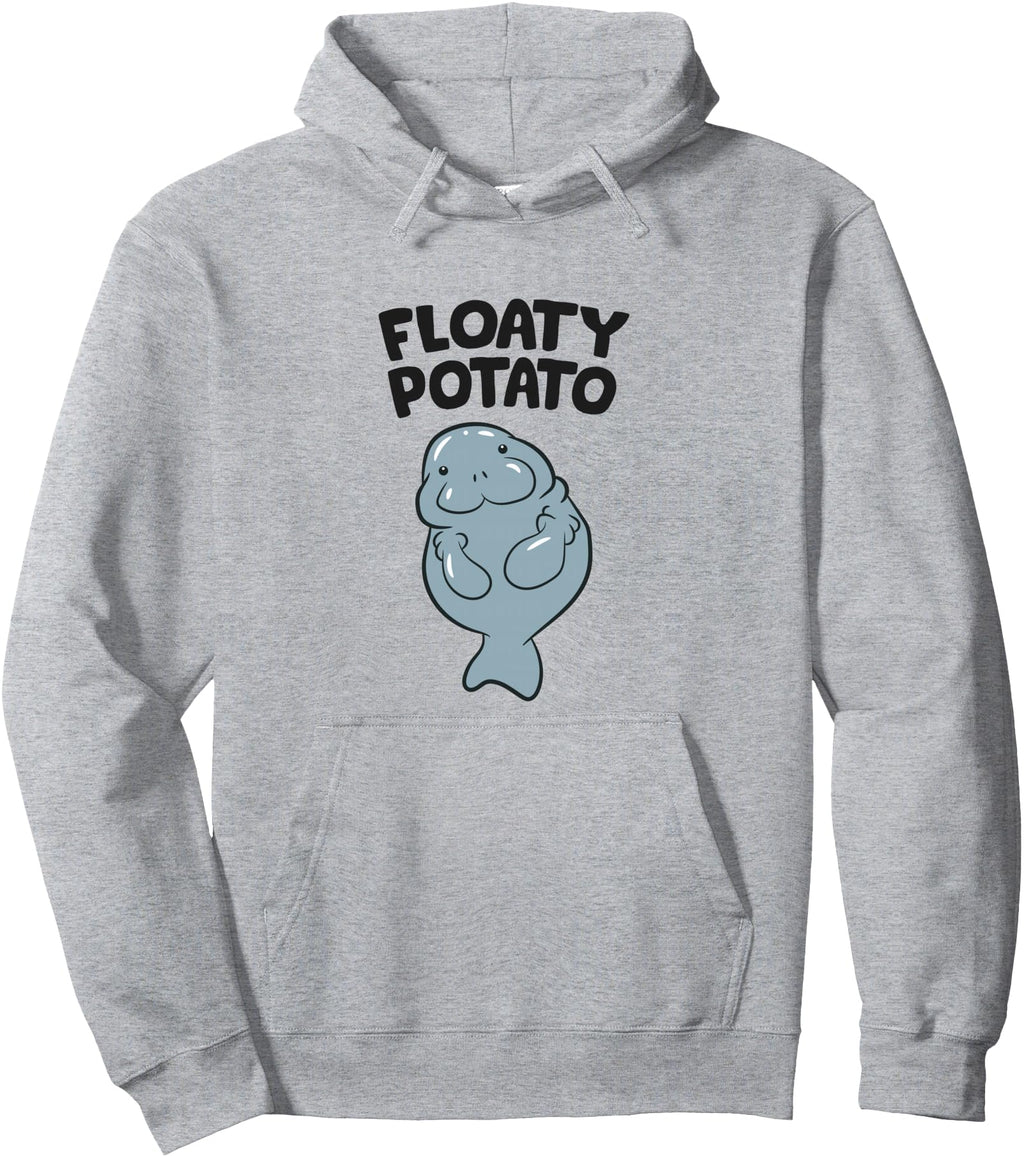 Exclusive Manatee Floaty Potato T-Shirt - Casual Everyday Wear for Adults - T-Shirt, Sweatshirt, Hoodie