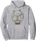 Anime Eat Ramen Aesthetic Cat Artist T-Shirt - Streetwear Style Unisex - T-Shirt, Sweatshirt, Hoodie