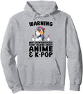 Warning May Anime K Pop Anime Artist Hoodie - Custom Art Print Men Women - T-Shirt, Sweatshirt, Hoodie