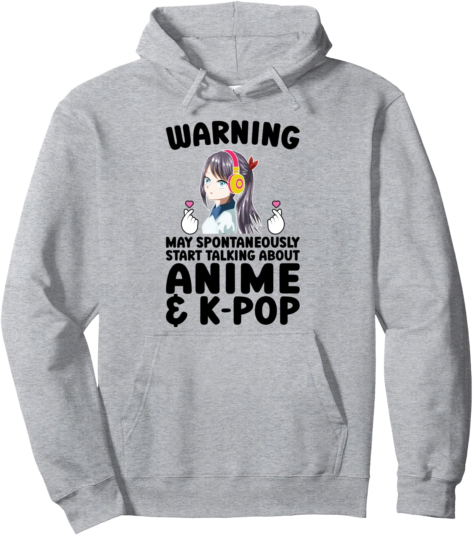 Warning May Anime K Pop Anime Artist Hoodie - Custom Art Print Men Women - T-Shirt, Sweatshirt, Hoodie